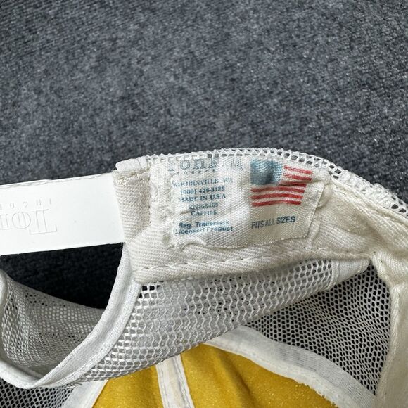 Vintage Peterbilt Baseball Cap White Tonkin Incorporated Made In USA - Picture 7 of 8